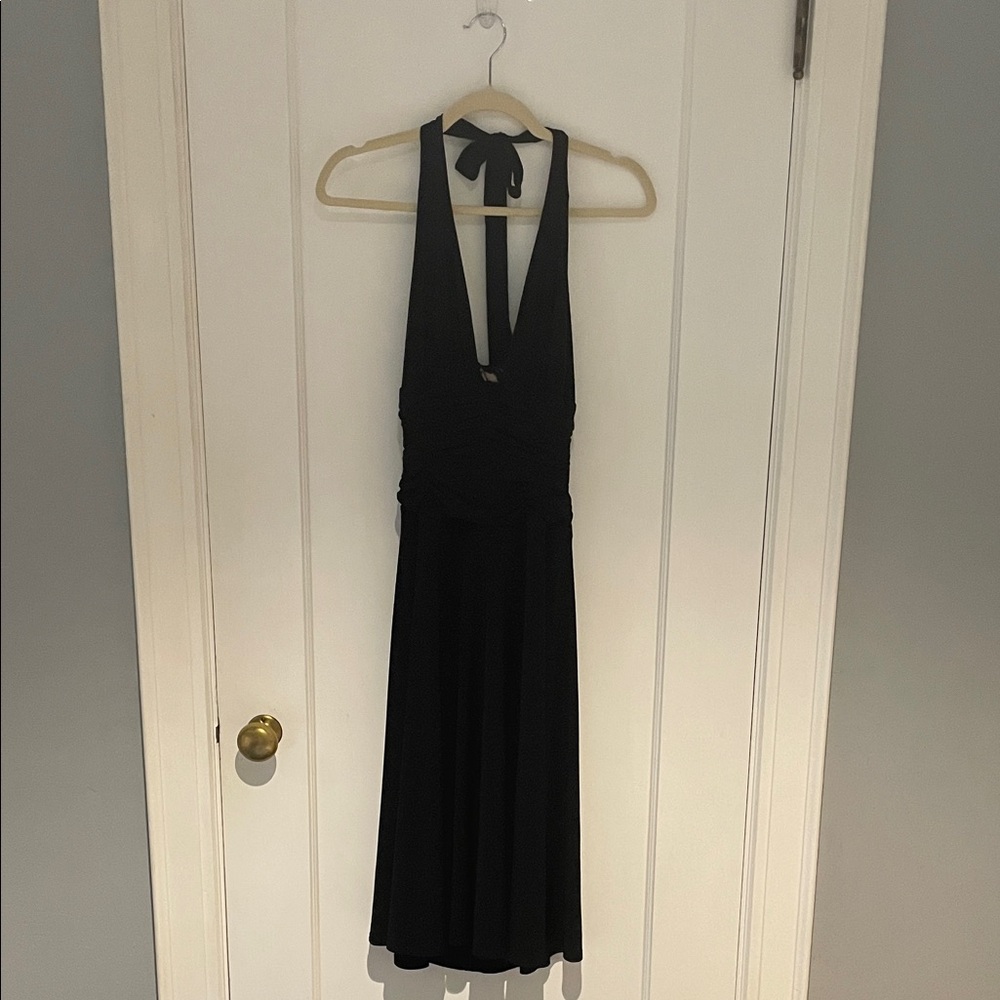 Jones New York Black Backless Dress